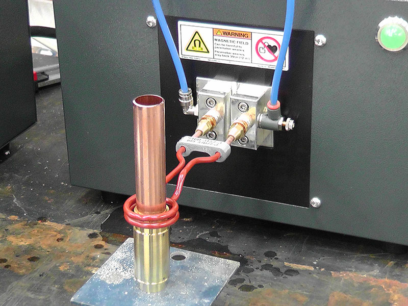 Applications brazing Induction brazing of copper tubing and brass